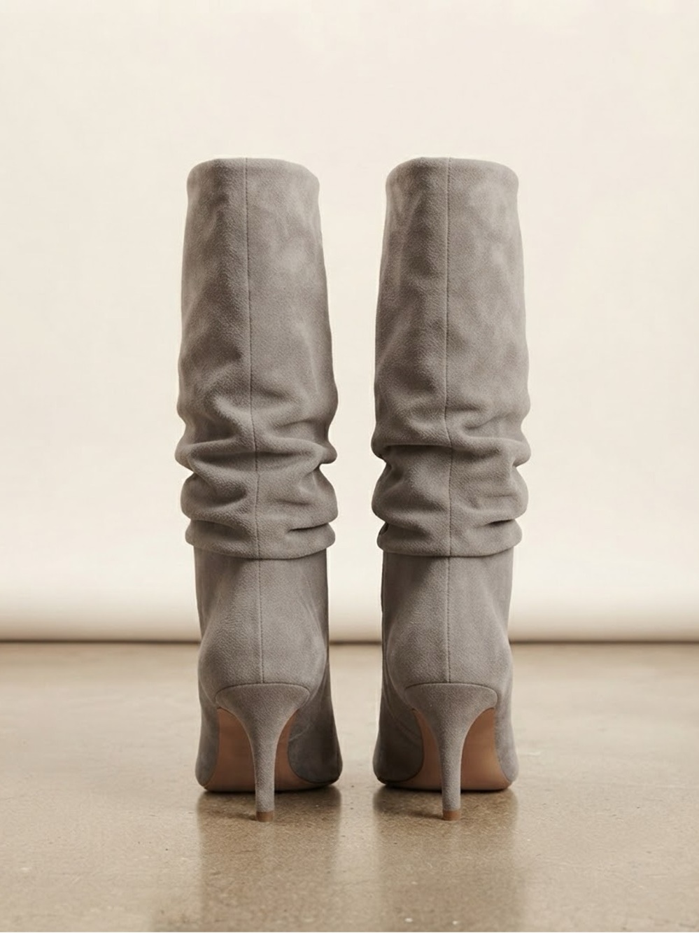 ♥️♥️ I.N.C International Concepts Women's Demiya Slouchy Boots - True Taupe 8.5M - Picture 5 of 7